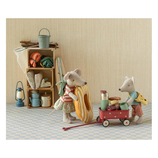 Wagon Mouse Red