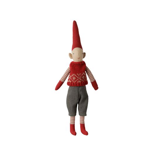 Pixy Size 1 Boy Red Knitted Vest