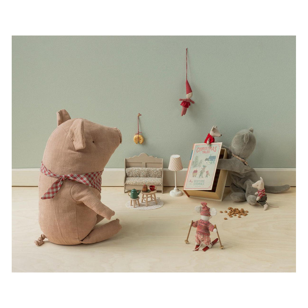 Christmas Twin Mice in Book