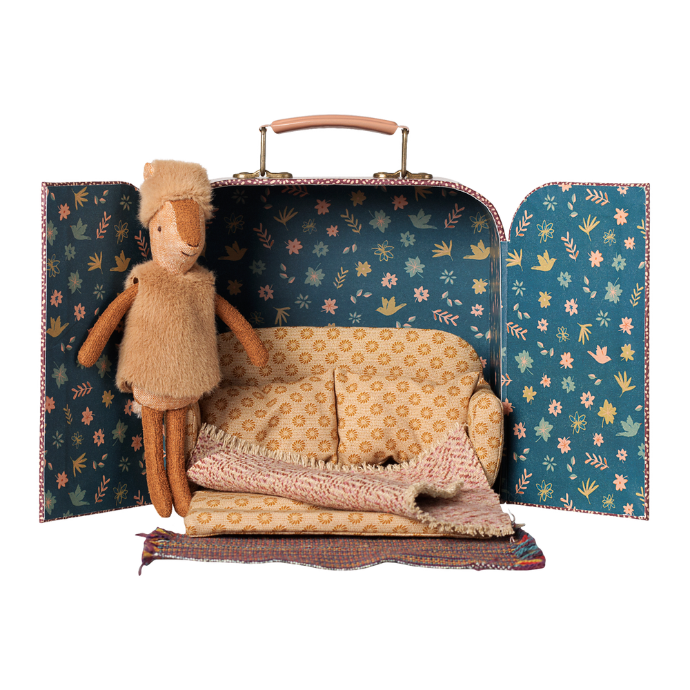 Reindeer In Suitcase Little Sister