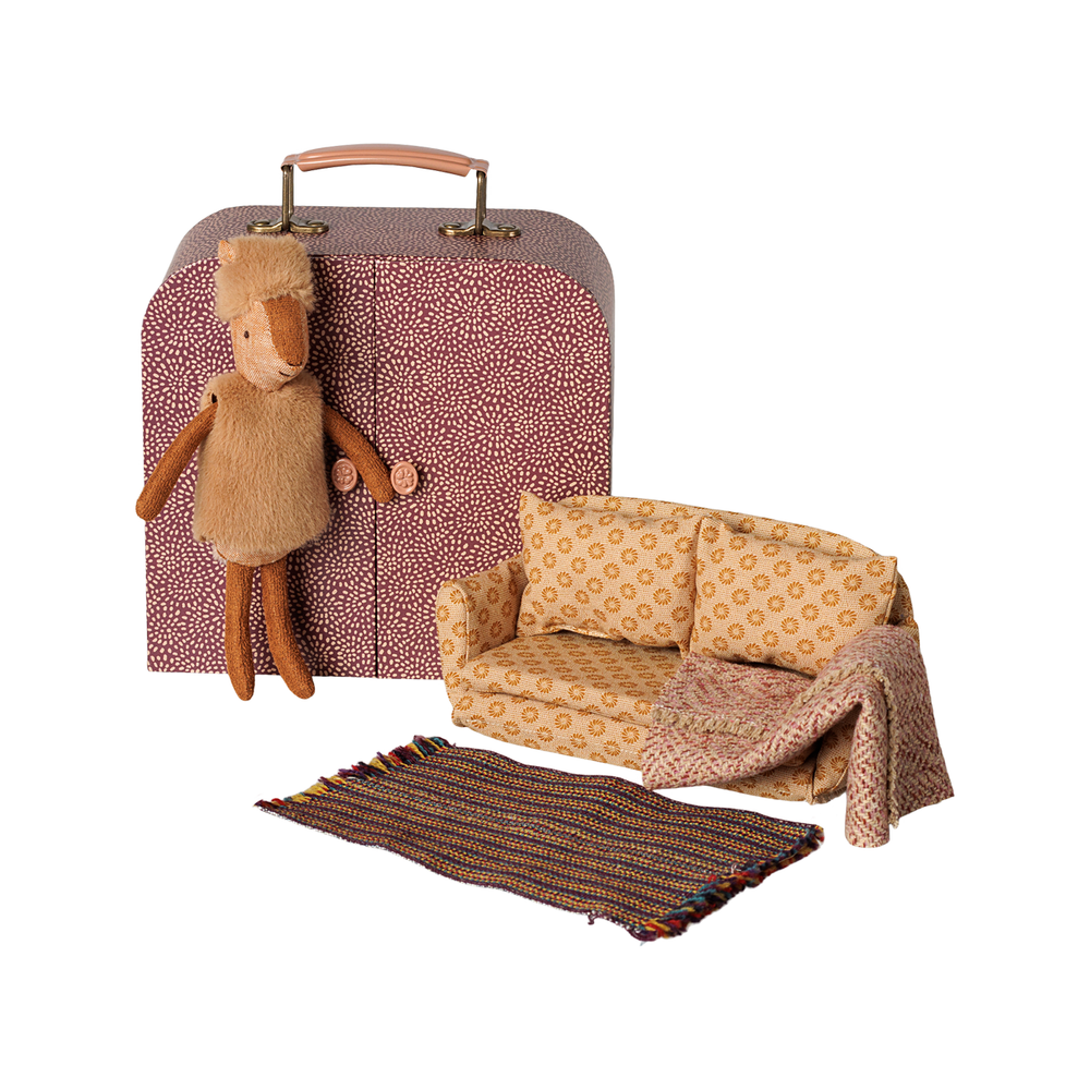 Reindeer In Suitcase Little Sister
