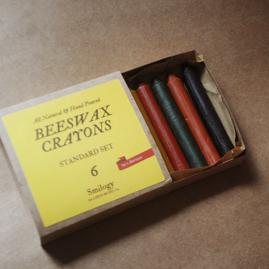 Beeswax Crayons Standard Set of 6