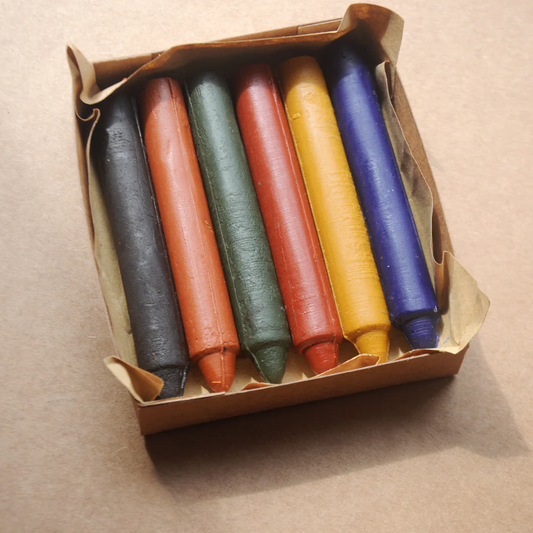 Beeswax Crayons Standard Set of 6