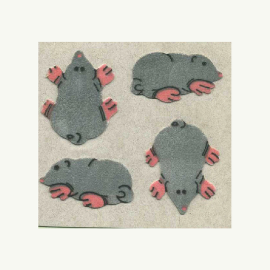 Moles Furrie Stickers Off The Roll