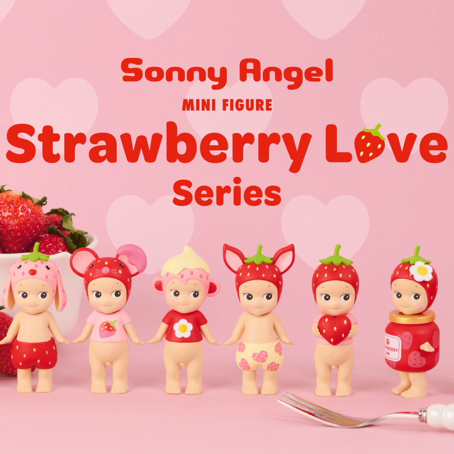 Sonny Angel  Strawberry Love Series