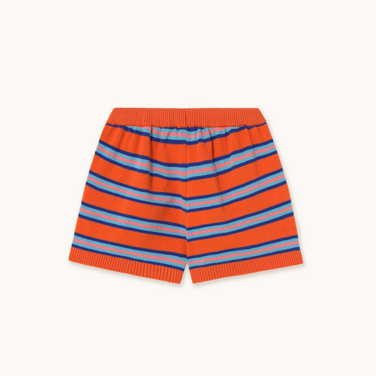 Stripes Shorts Summer Red