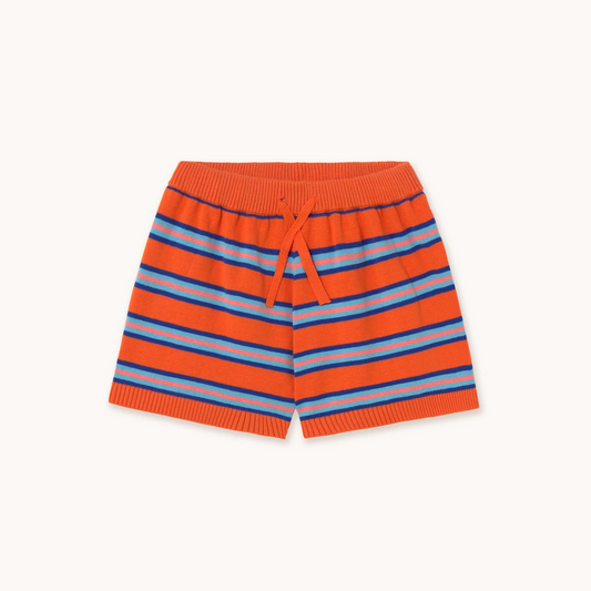 Stripes Shorts Summer Red