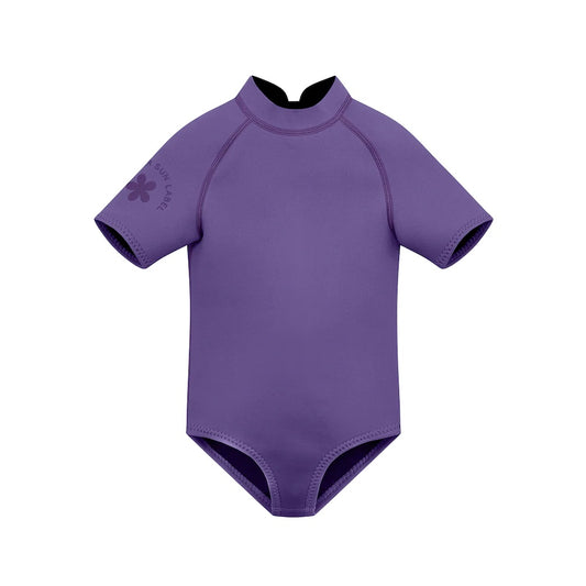 Short Sleeve Paddle Suit Violet