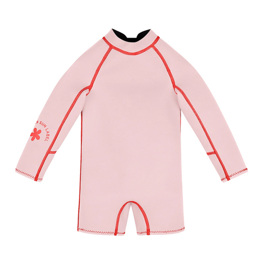 Springsuit Wetsuit Powder Pink/ Tomato