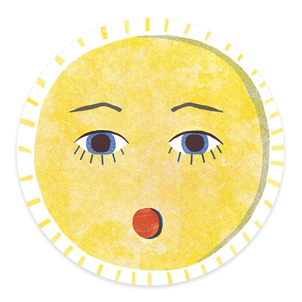 Sun Soleil Individual Sticker
