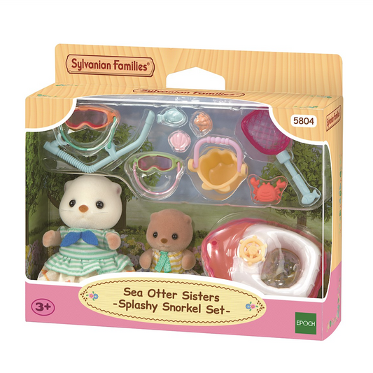 Sea Otter Sisters Splashy Snorkel Set