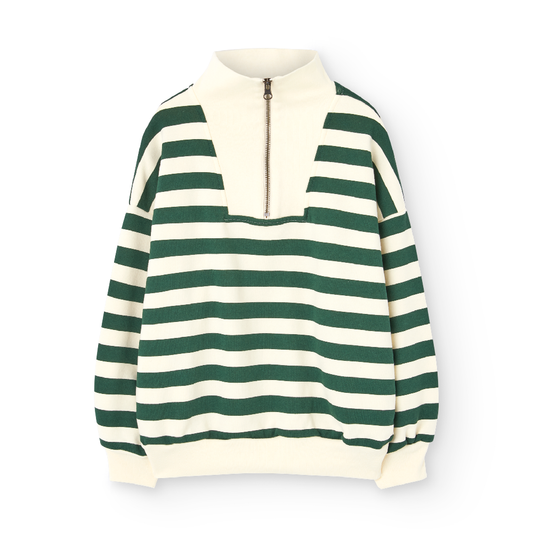 Stripes Green Blowfly Sweatshirt