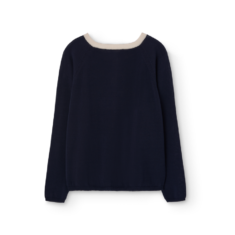 Bull Kid Sweater Deep Blue