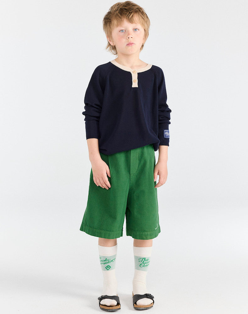 Bull Kid Sweater Deep Blue