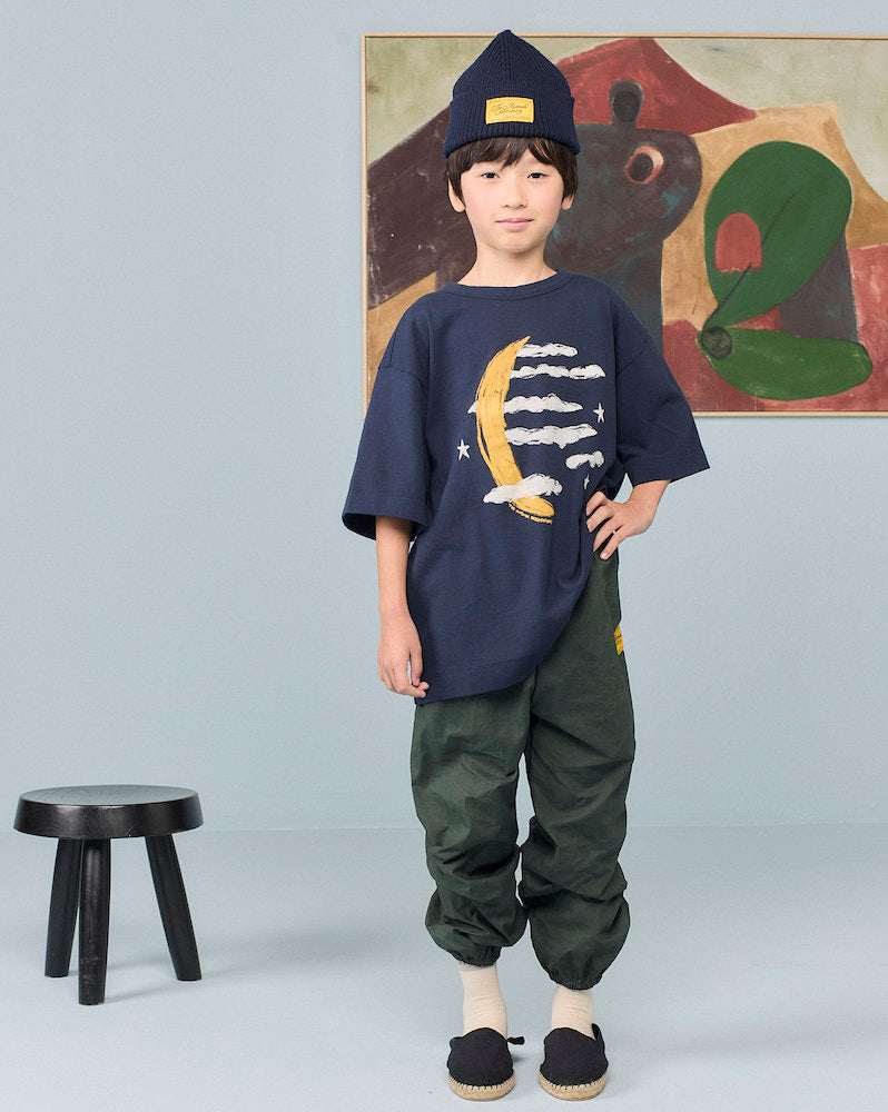 Collie Kid T-Shirt - Navy
