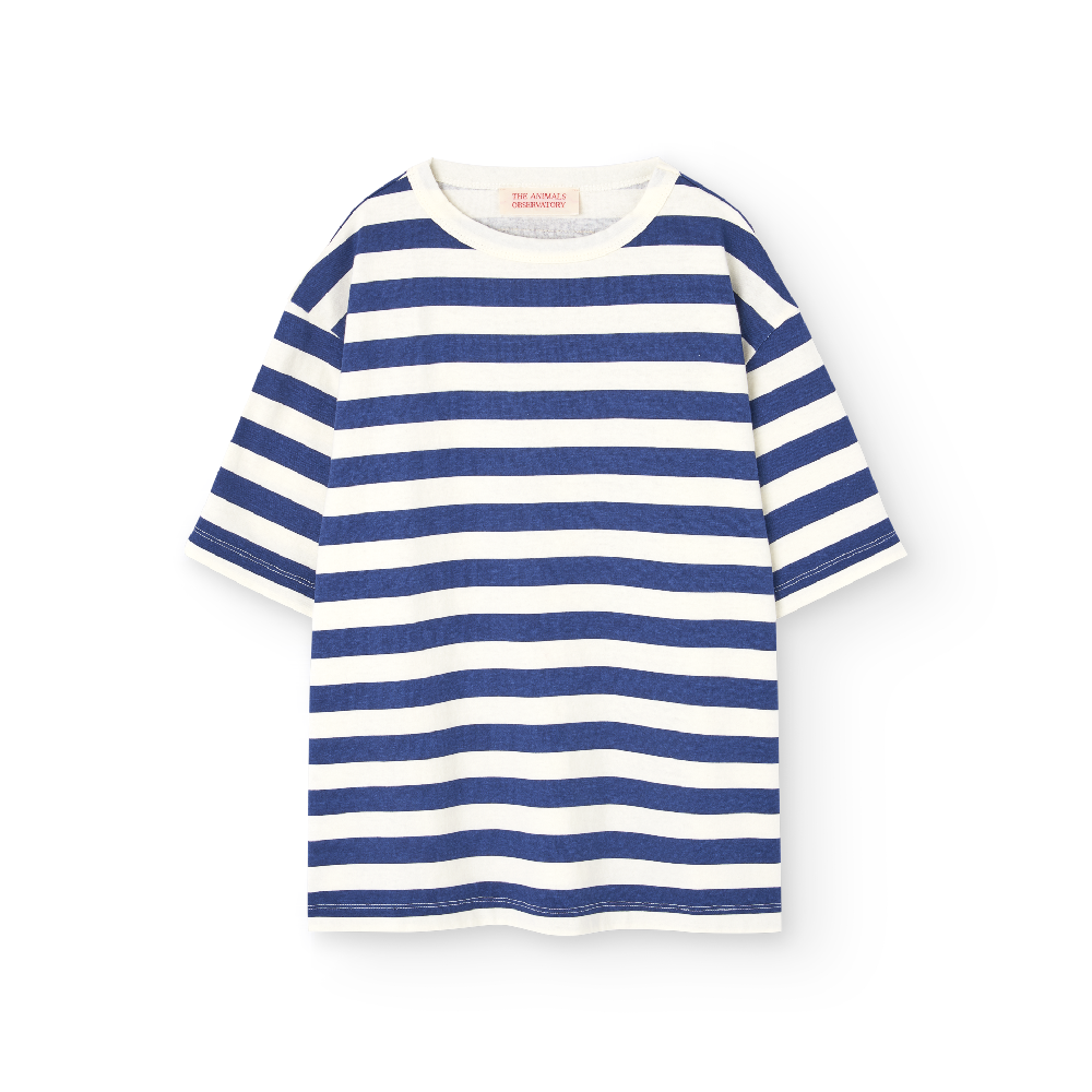 Stripes Navy Collie T-Shirt