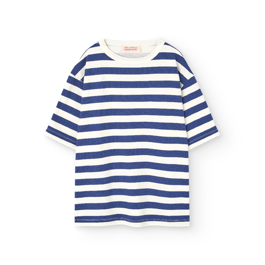 Stripes Navy Collie T-Shirt