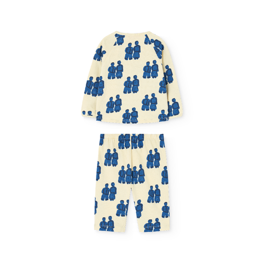 Flan Yellow Dog Baby Set