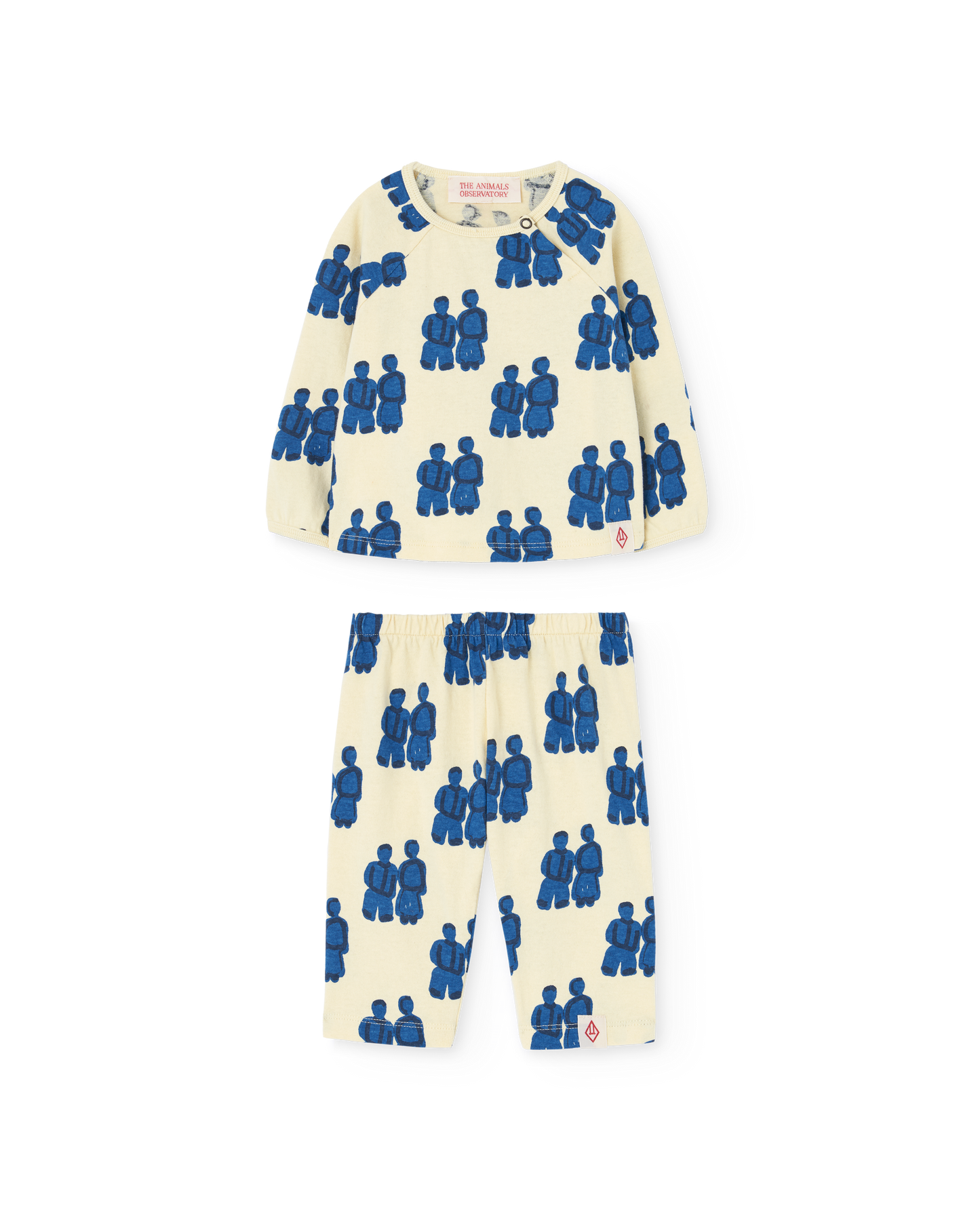 Flan Yellow Dog Baby Set