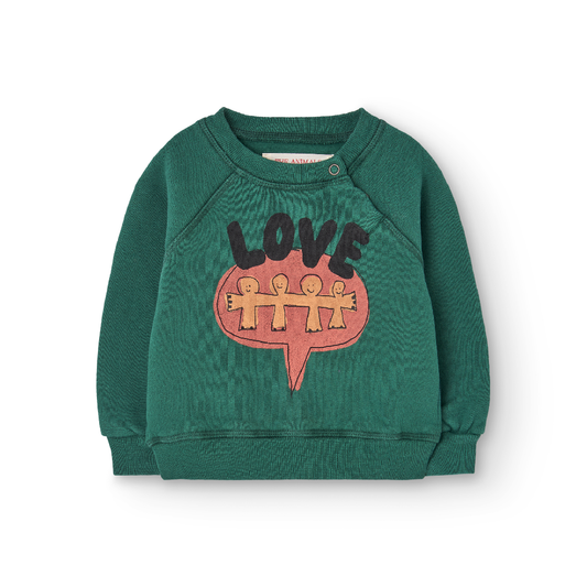 Love Green Jackal Sweatshirt