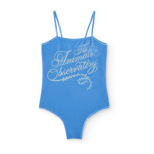 Piranha Kid Jumpsuit - Dusty Blue