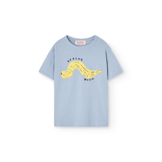 Rooster Kid T-Shirt Blue-Grey
