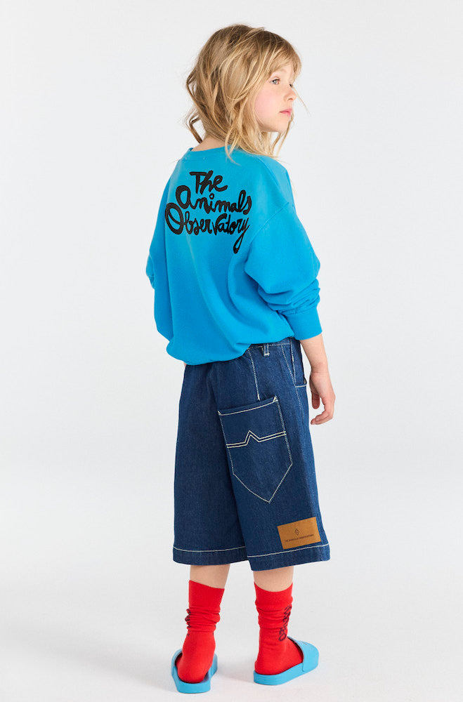 Bear Kid Sweatshirt Blue