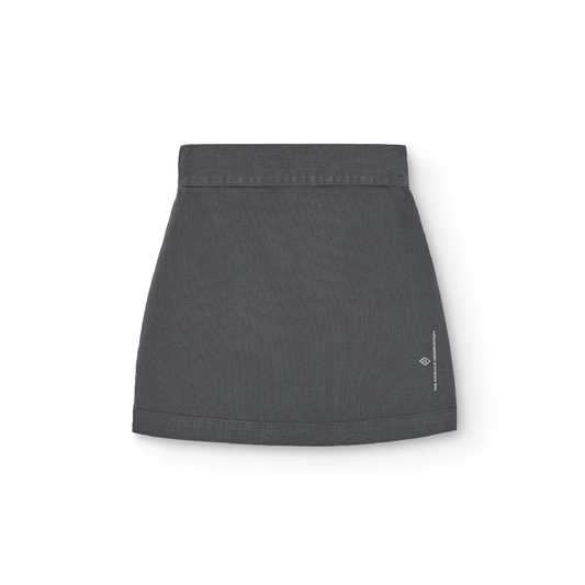 Dark Grey Swan Mini Skirt