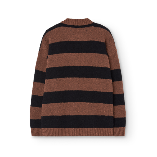 Toucan Kid Cardigan Maroon