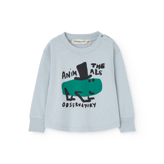 Wapiti Baby Long Sleeve T Shirt Blue