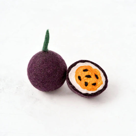 Felt Passion Fruit (Set of 2)