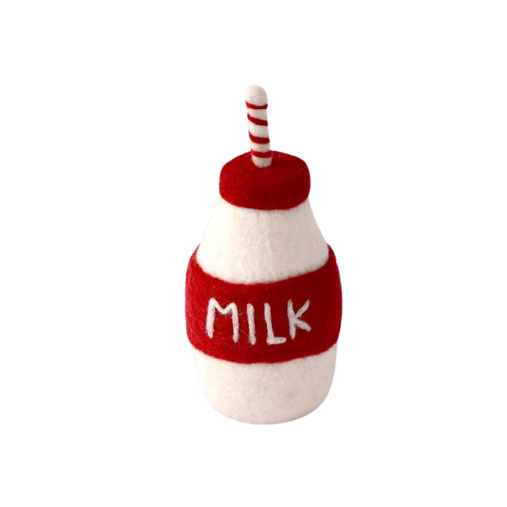 Felt Milk Bottle
