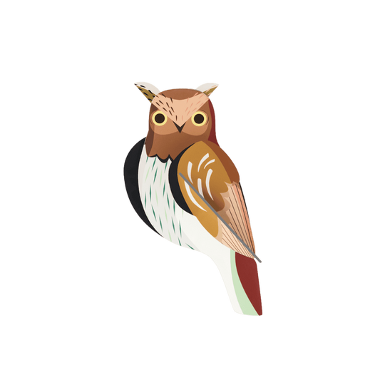 Wall Art B6 Tawny Owl