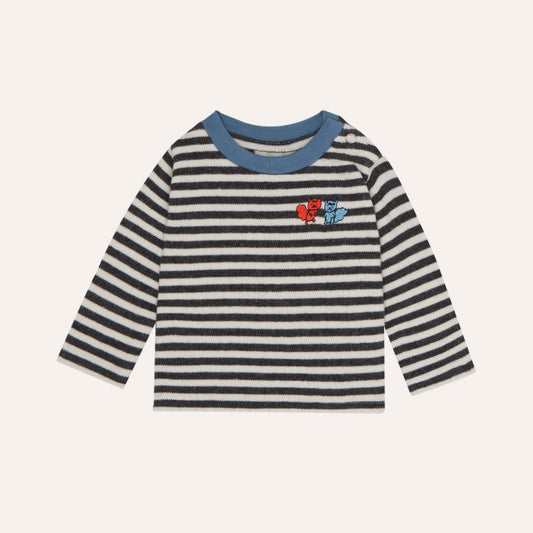 Bicolour Stripes Baby T Shirt
