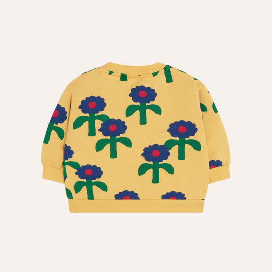 Blue Daisies Baby Sweatshirt
