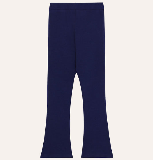 Blue Flare Leggings