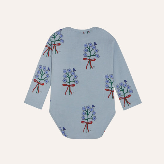 Bouquets Light Blue Baby Body