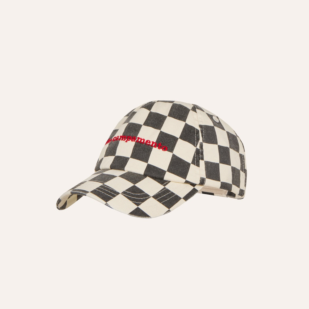 Checked Cap