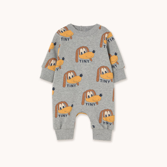 Dogs One Piece Grey Heather