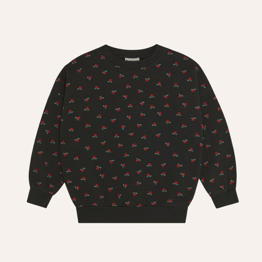 Flowers Grey Sweatshirt