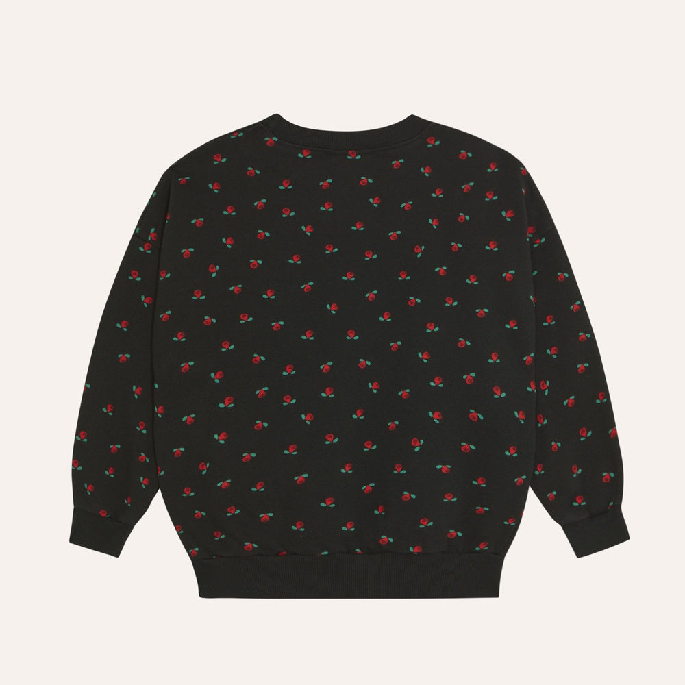 Flowers Grey Sweatshirt