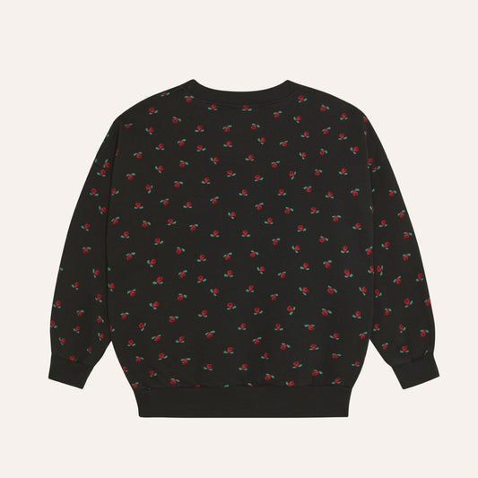 Flowers Grey Sweatshirt