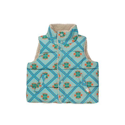 Folklore Padded Vest Sage