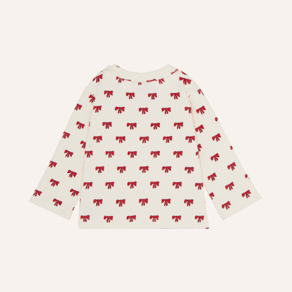 Red Bows Baby T Shirt