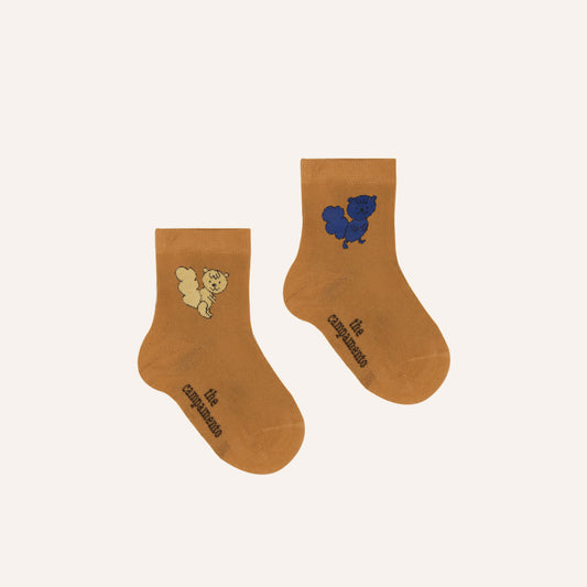 Squirrels Baby Socks