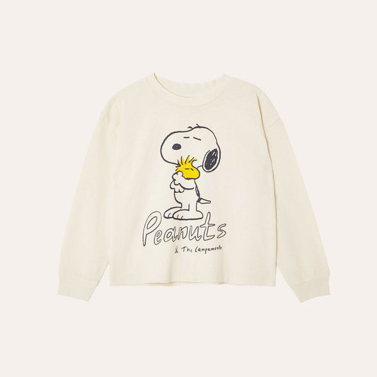 Snoopy and Woodstock Long Sleeve Kids T-Shirt