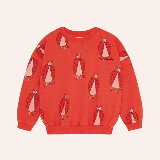 Ladybug Allover Sweatshirt