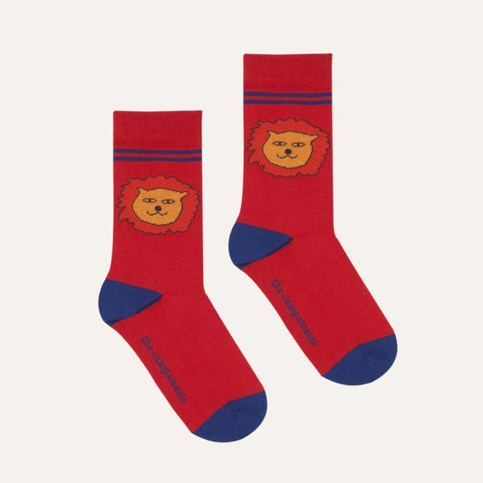 Lion Red Socks