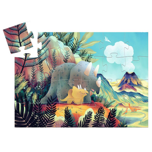 Teo The Dinosaur 24 Pc Silhouette Puzzle