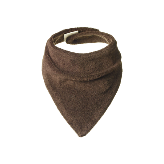 Terry Triangle Bib Pinecone